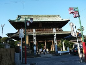 法華経寺の赤門